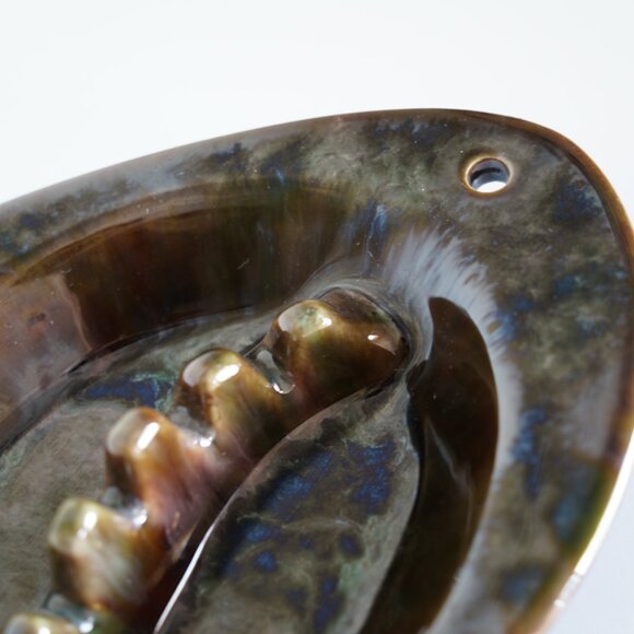 Beauce Pottery Ashtray Quebec Pottery Vintage 1970s 712-A Mid Century Modern - Picture 8 of 14